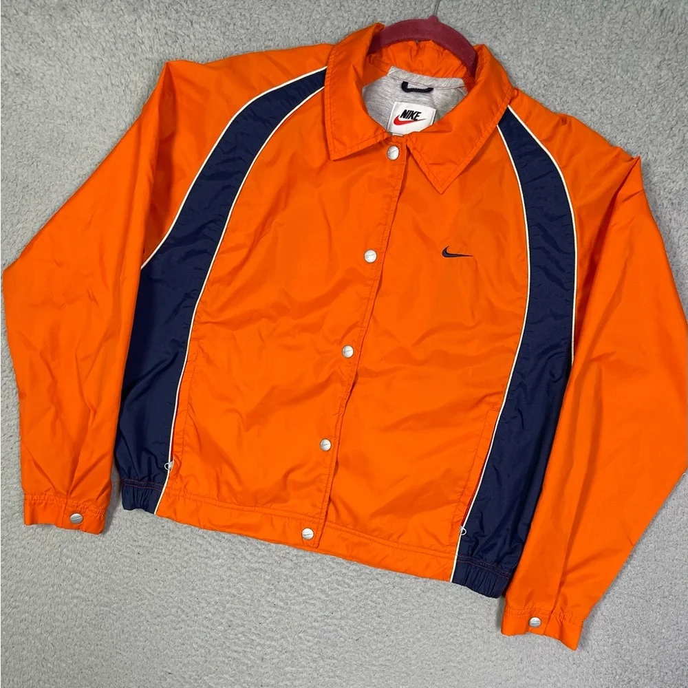 Kids vintage 90s nike windbreaker jacket